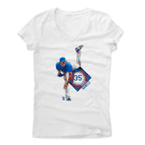 Womens Women's V-Neck White